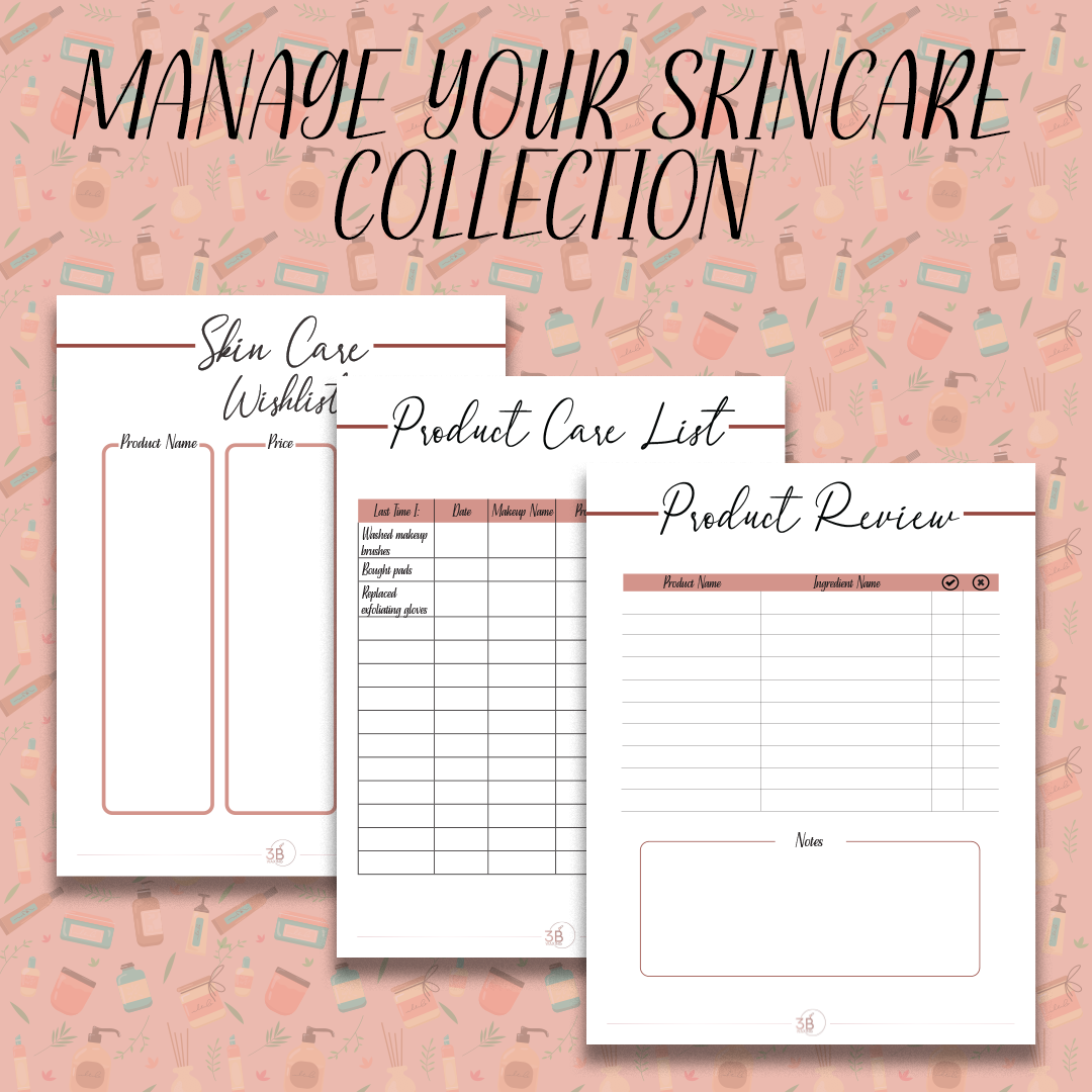 Skincare Workbook