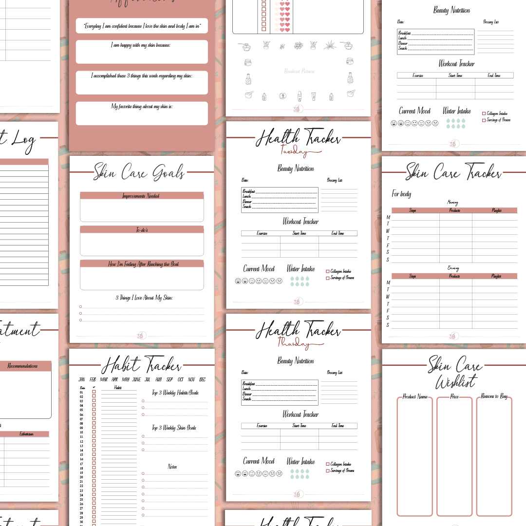 Skincare Workbook