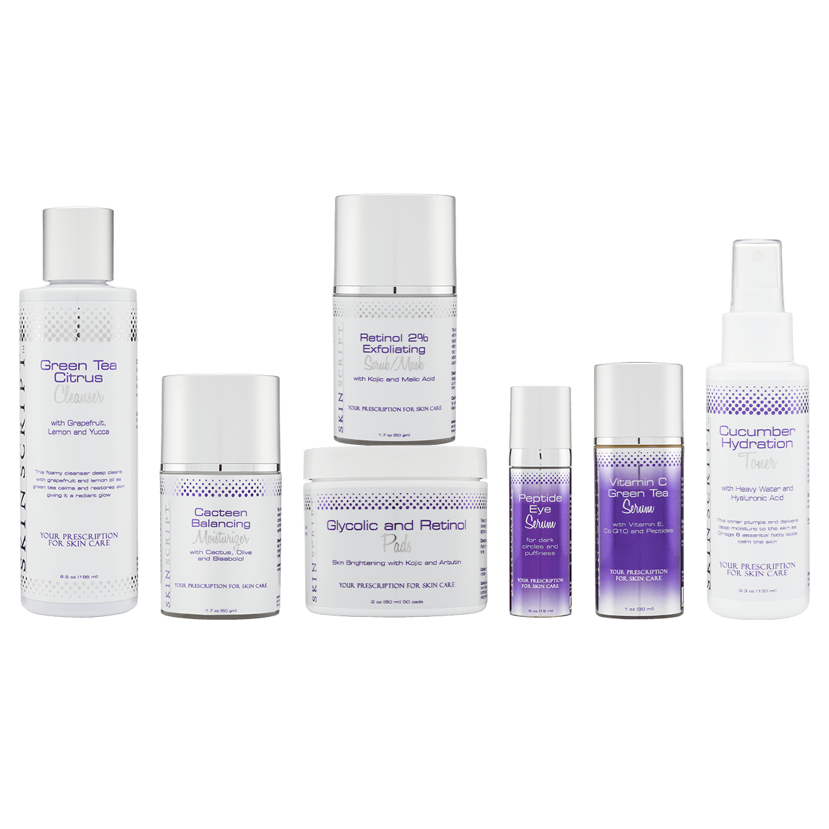 Skin Script Normal/Combination Skin Kit - 3BWaxing